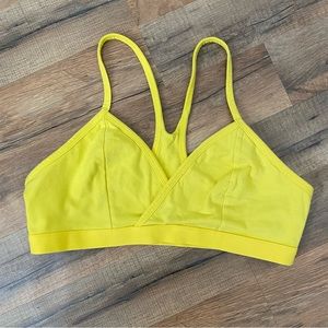 Fabletics Low Impact Triangle Sports Bra, Size Large